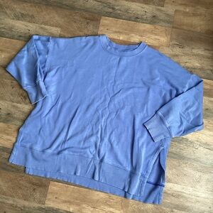 Aerie Blue Crewneck Sweatshirt